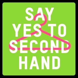 Go green!  Buy second hand! 🌍🌴🙌